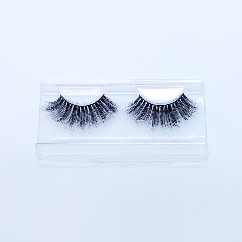 8D Mink Eyelashes Wispy Fluffy Lashes प्राकृतिक लुक सिल्क ल्याशहरू 12-18mm