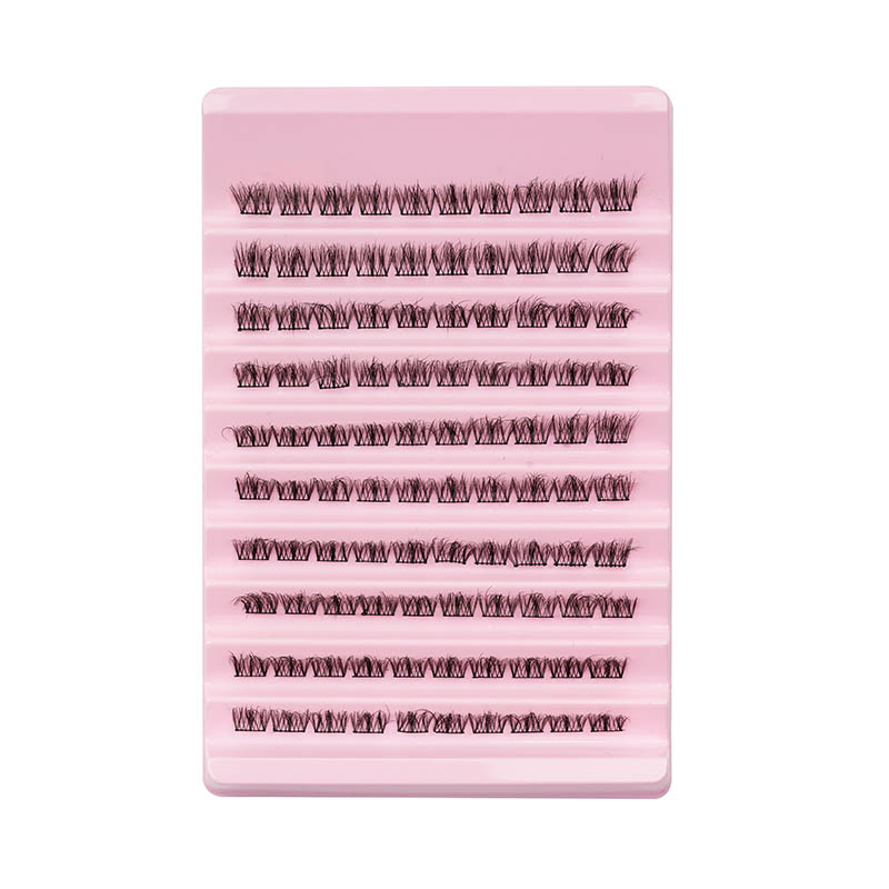 DD Curl Lash Extension 100pcs Wispy Eyelash क्लस्टरहरू
