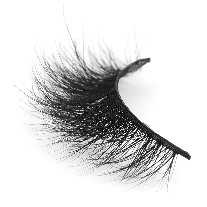 MINK फर साइबेरियन MINK Eyelashes Vegan 100% Real Lash